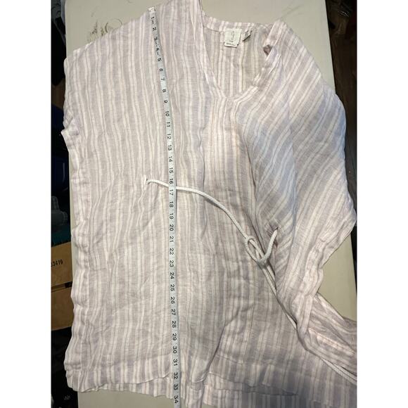 JOIE 100% Linen beach‎ dress cover up Woman’s Medium NWT summer lagenlook - Picture 4 of 8